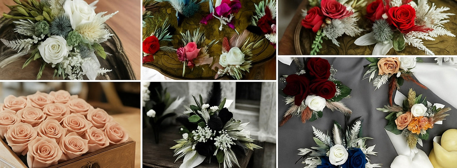 Freeze Dried Corsages & Boutonnières