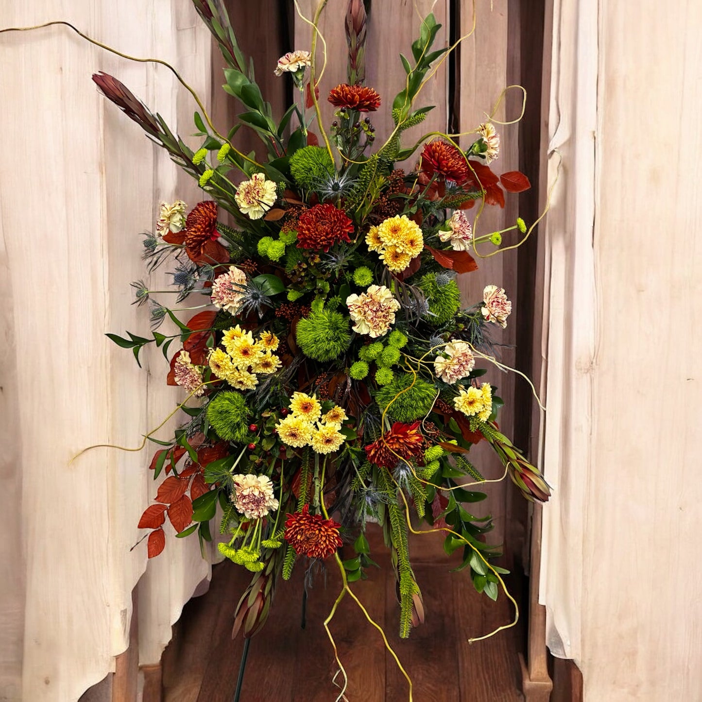 Autumn Serenity Standing Easel – Petal Passion, Ammon ID
