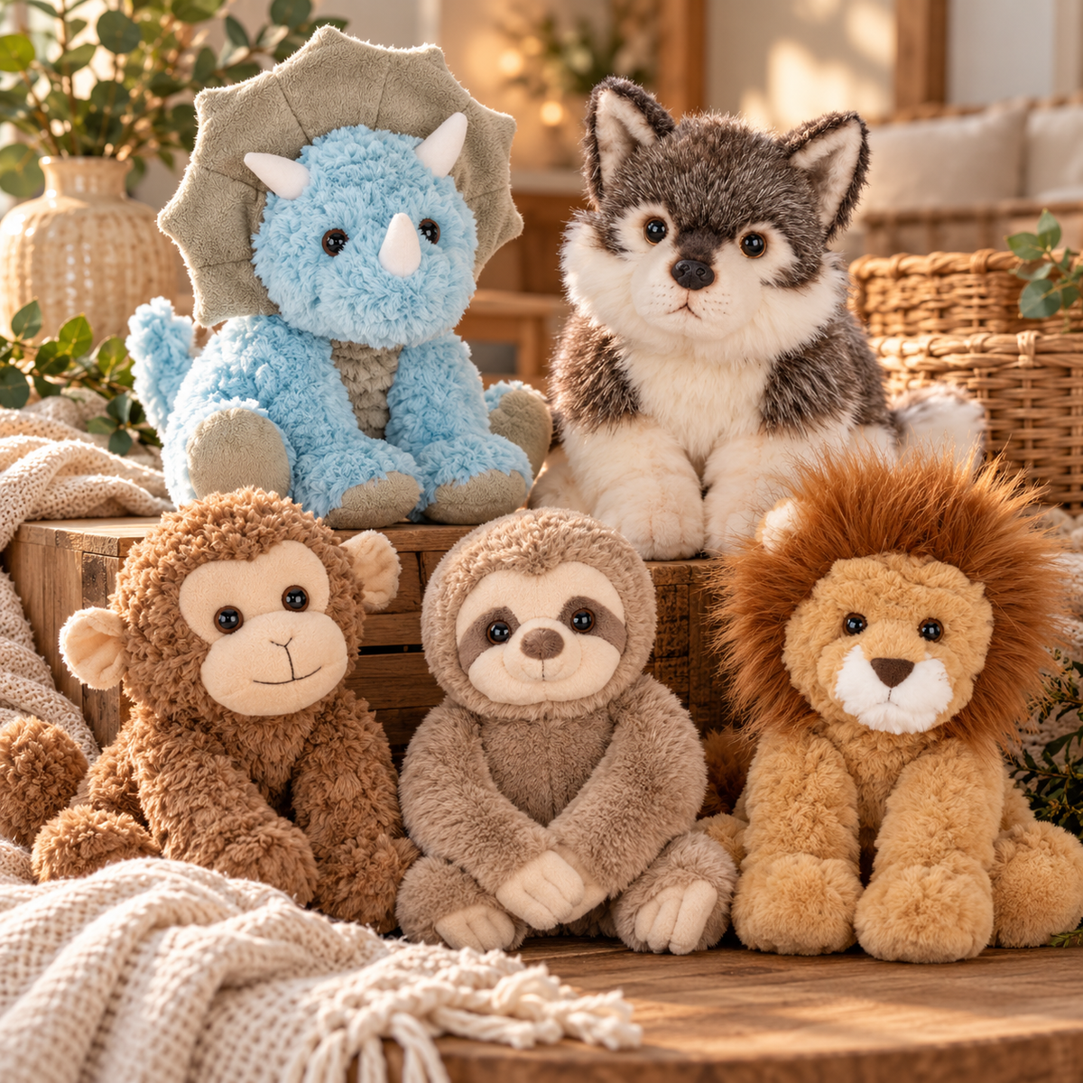 Bearington Stuffed Animal – Petal Passion, Ammon ID