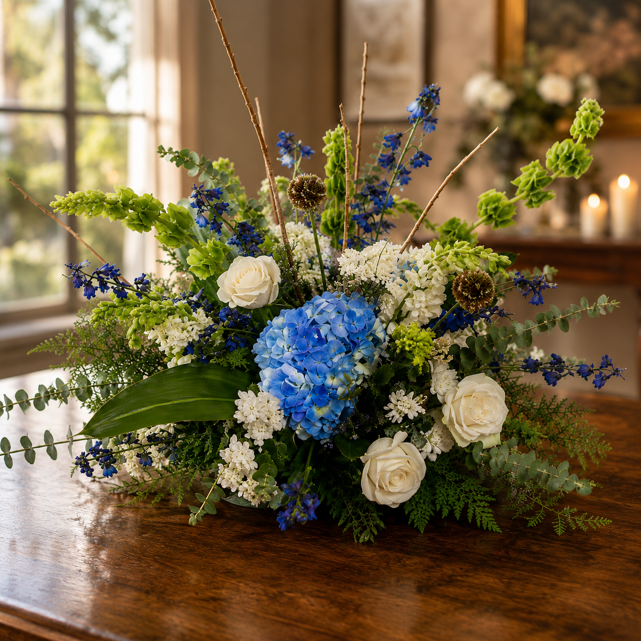 Blue & White Tribute – Petal Passion, Ammon ID