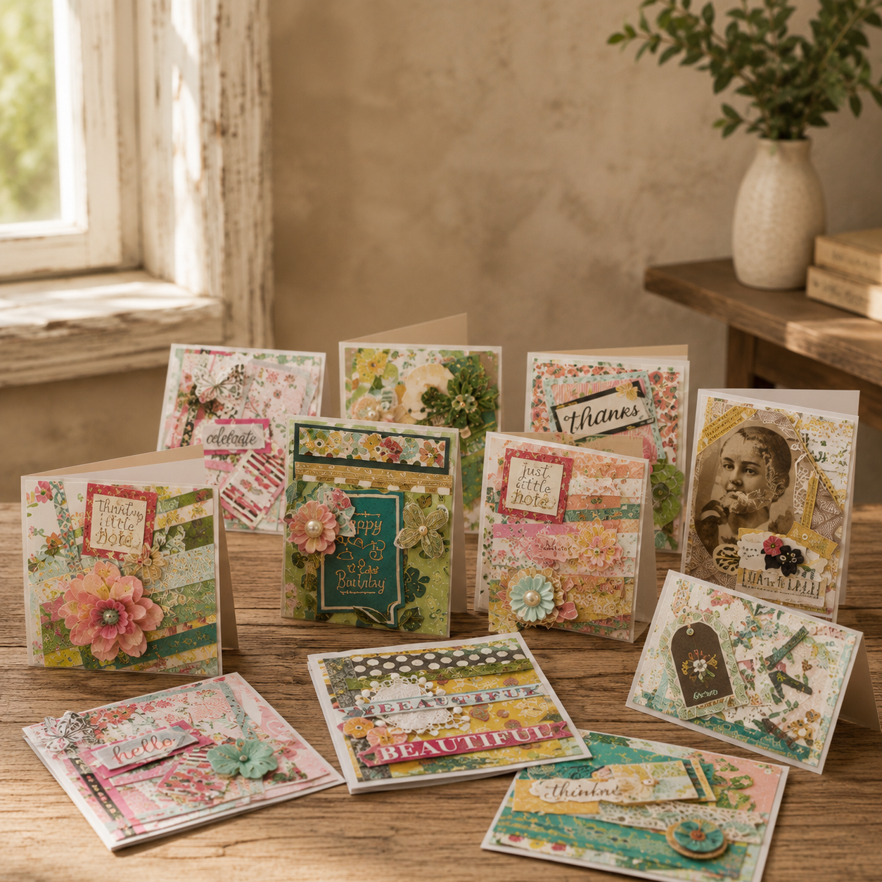 Custom Cards – Petal Passion, Ammon ID