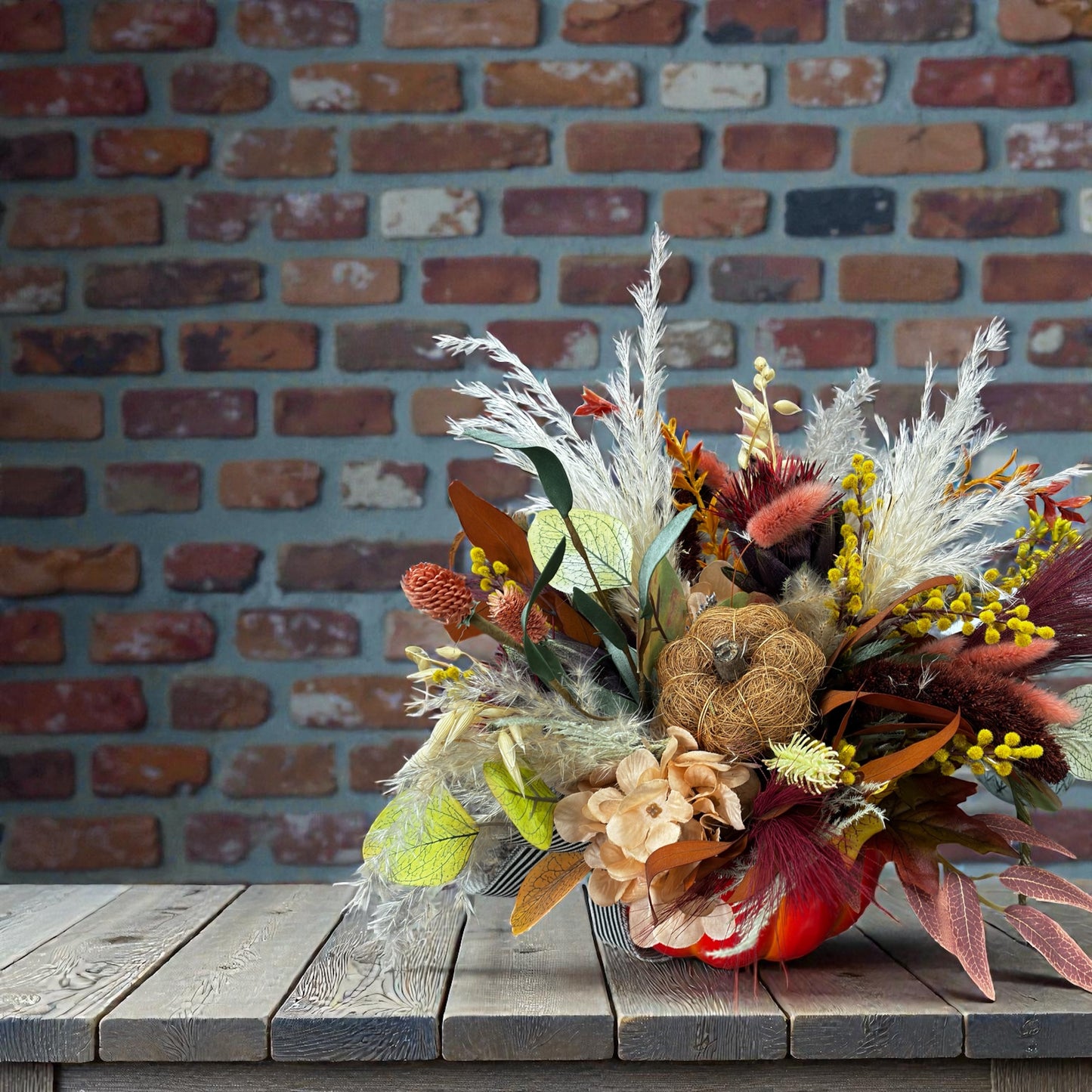 Harvest Hearth Faux Bouquet – Petal Passion, Ammon ID