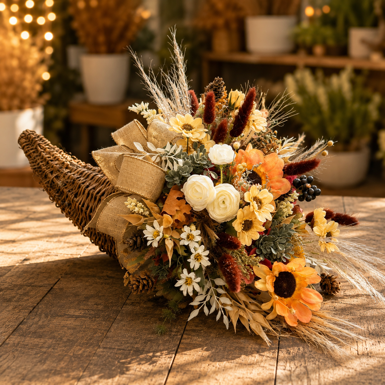 Harvest Whimsy Artificial Bouquet – Petal Passion, Ammon ID