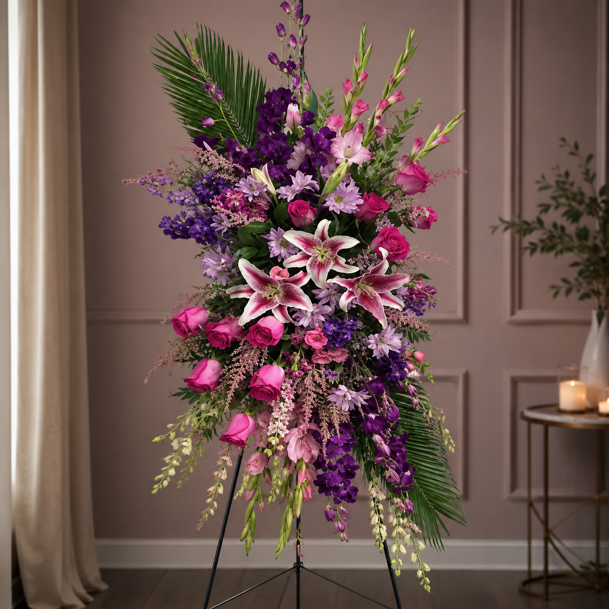 Heavenly Orchid Standing Spray – Petal Passion, Ammon ID