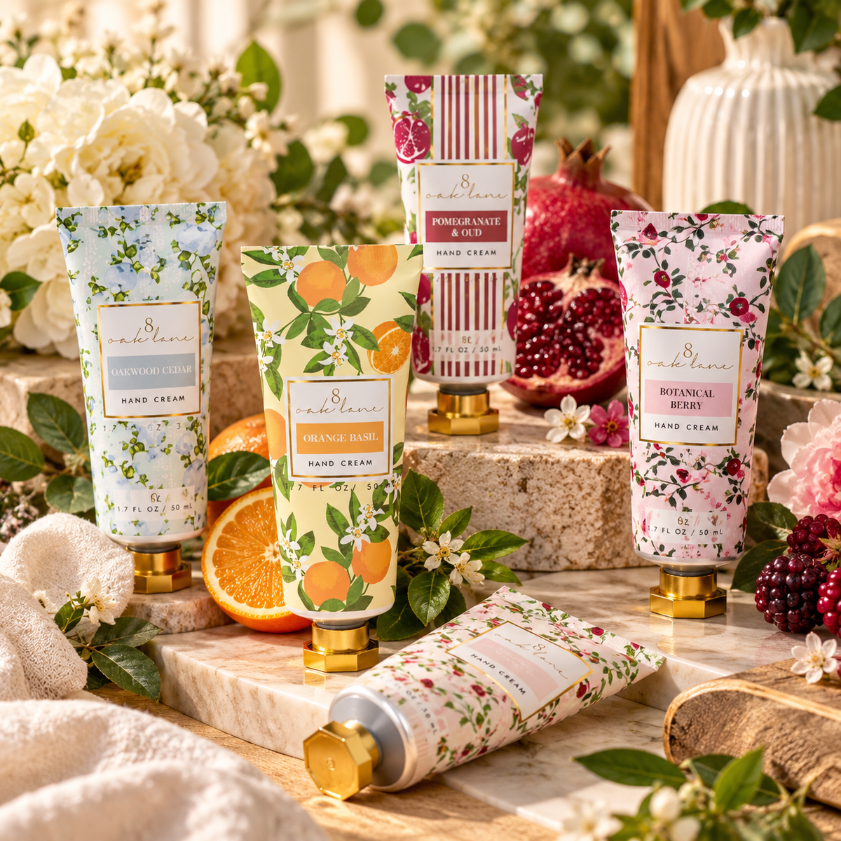 8 oak lane hand cream –  Petal Passion, Ammon ID