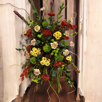Autumn Serenity Standing Easel –  Petal Passion, Ammon ID