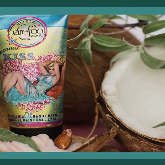 Barefoot Venus: coconut kiss hand cream