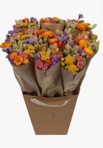 Dried-Preserved Bouquet-bright