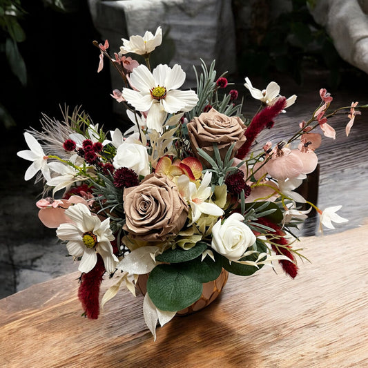 Dried/Artificial Rose Arrangement