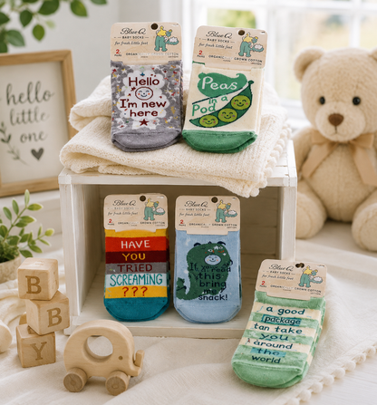 Funny Baby Socks –  Petal Passion, Ammon ID