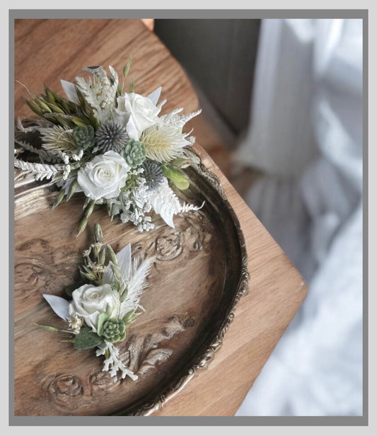 Freeze Dried Corsage AND Boutonniere