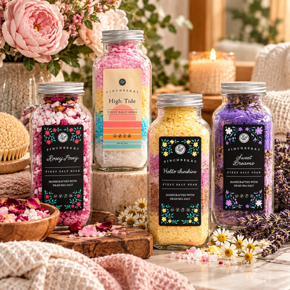 Finch Berry Bath Salts –  Petal Passion, Ammon ID