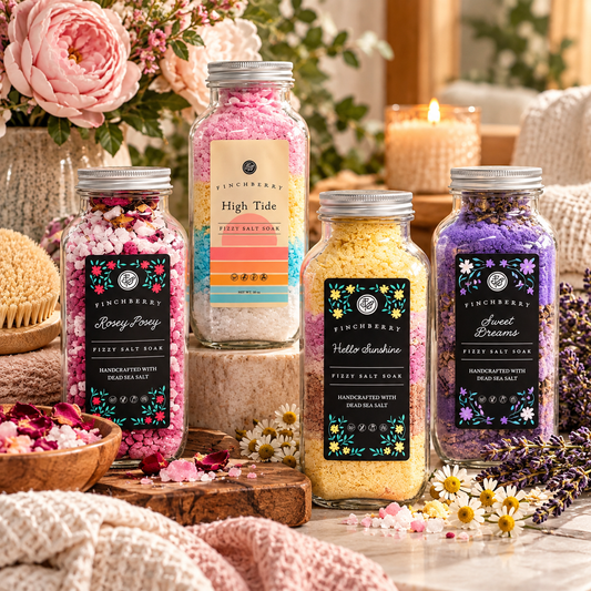 Finch Berry Bath Salts –  Petal Passion, Ammon ID