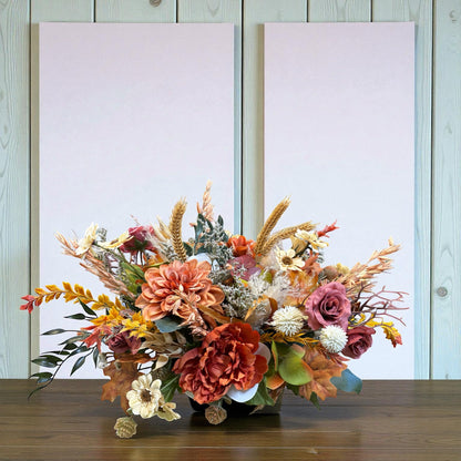 Harvest Bounty Artificial Centerpiece –  Petal Passion, Ammon ID