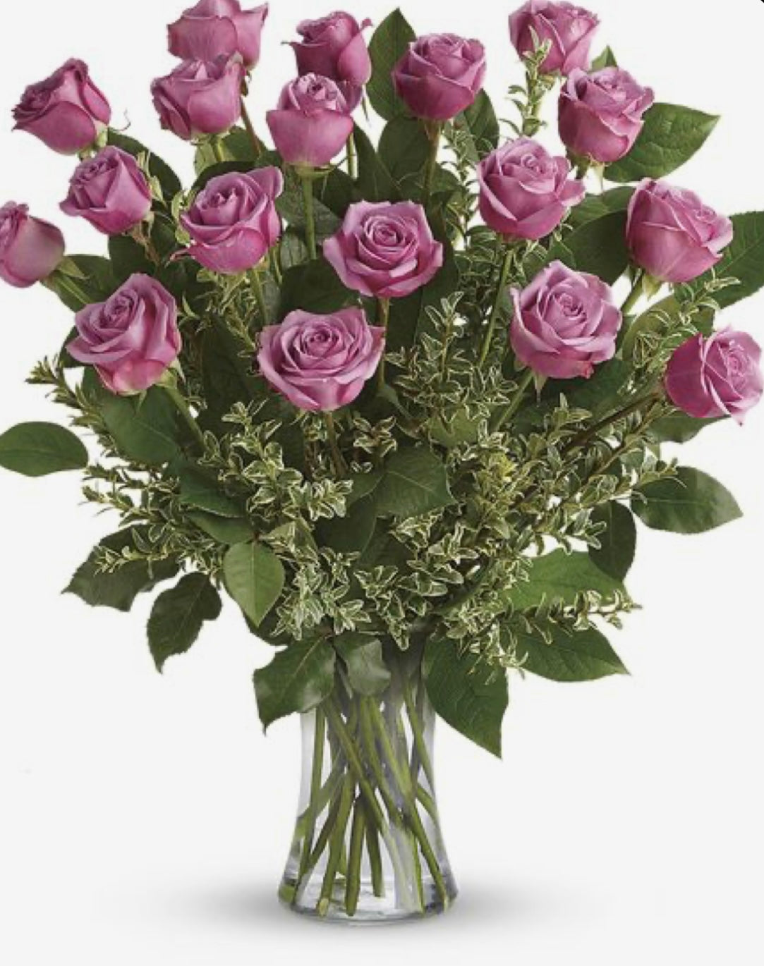 Lavender Rose Bouquet 12,18 or 24