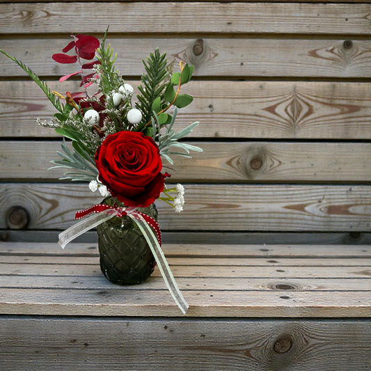 Everlasting Love Freeze Dried Red Rose