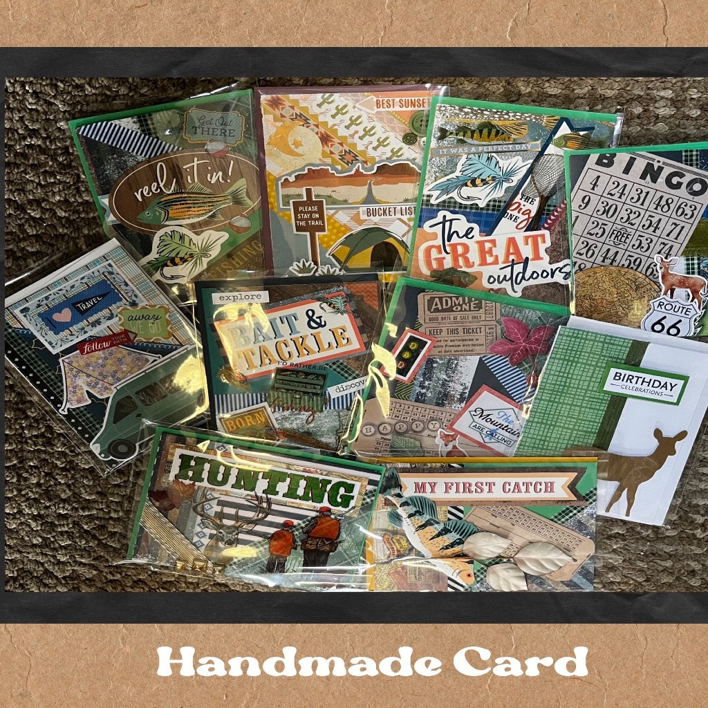 Custom Masculin Card–Petal Passion