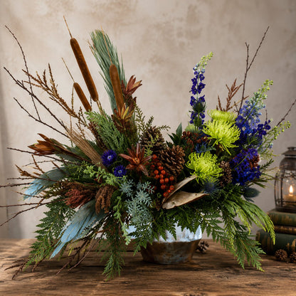Masculine Urn Piece –  Petal Passion, Ammon ID