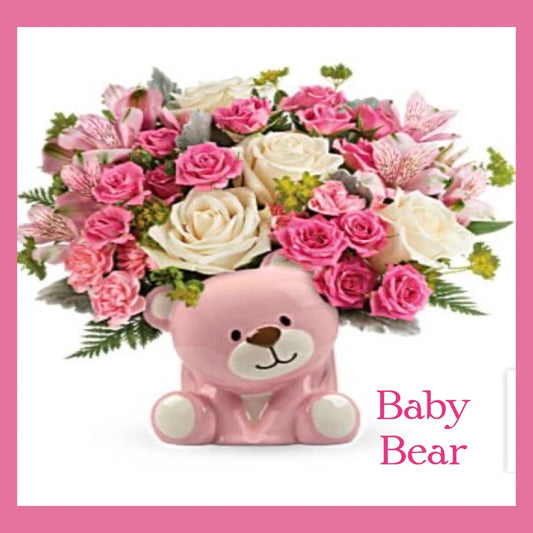 Pink Bear For Baby