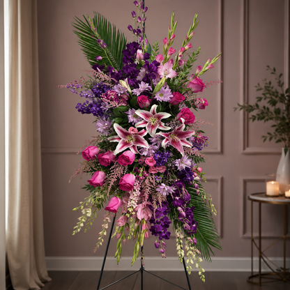Heavenly Orchid Standing Spray –  Petal Passion, Ammon ID