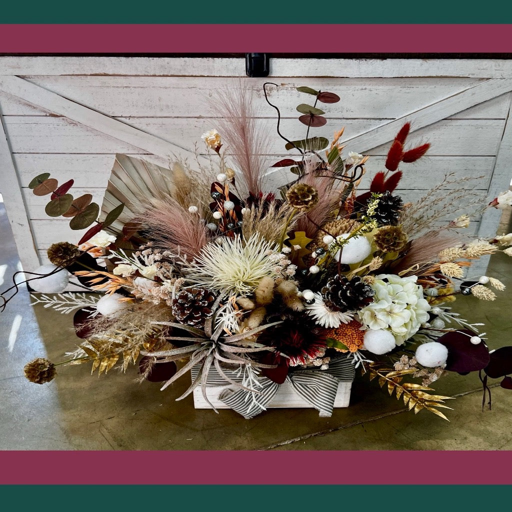 Rustic Christmas Box