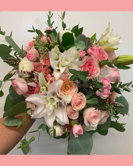 Double Rose Lily Bridal