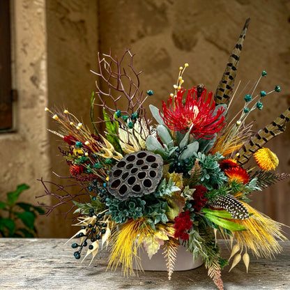 Rustic Meadow Bouquet –  Petal Passion, Ammon ID