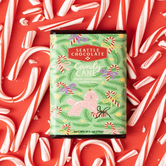 Seattle Chocolate Candy Cane Truffle Bar