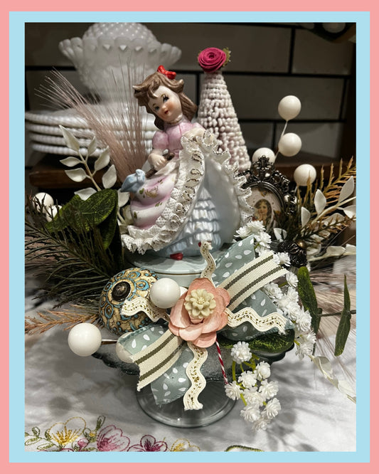 Vintage Ceramic Girl