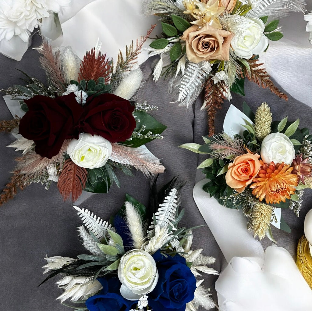 Freeze Dried Rose Wrist Corsage