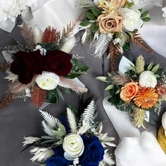 Freeze Dried Rose Wrist Corsage