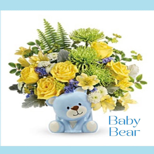 Blue Bear For Baby